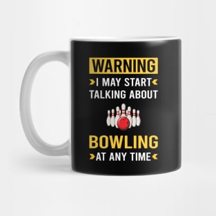 Warning Bowling Mug